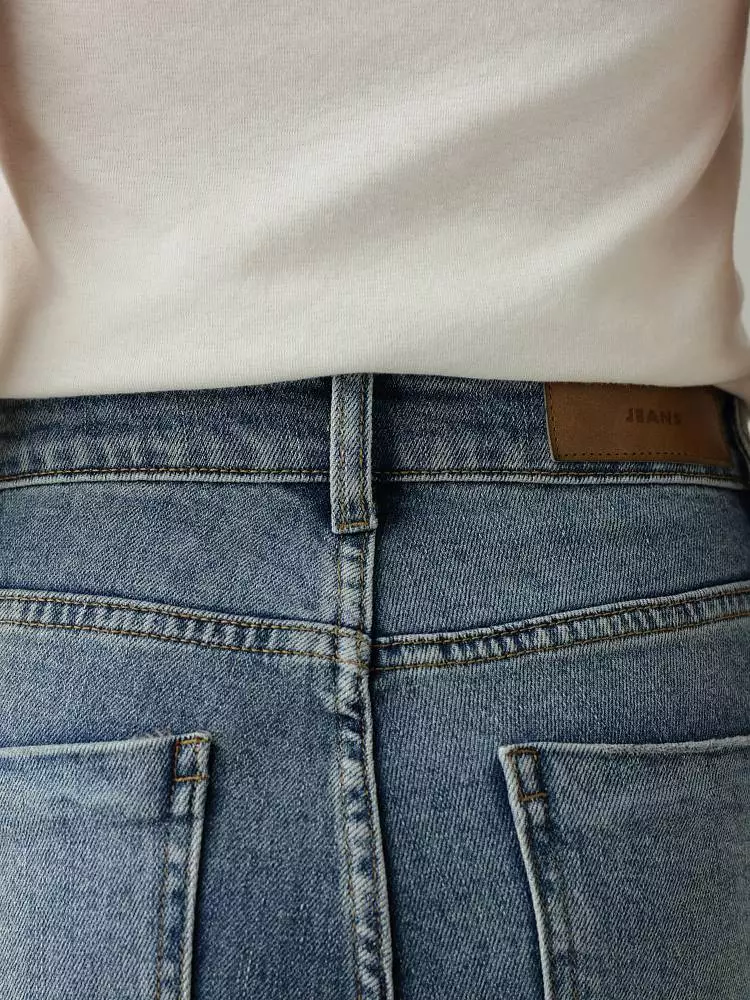 Джинсы (M (44RU), светло-синий). Изображение № 6