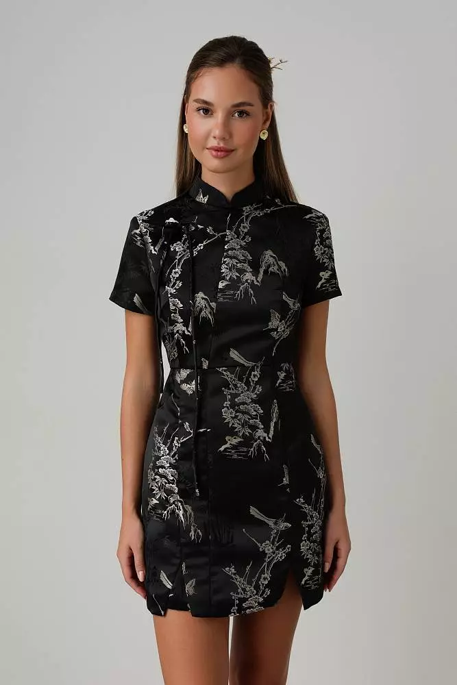 Платье (M (42RU), чёрный). Изображение № 2