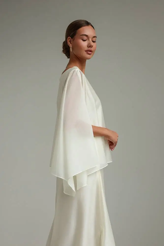 Костюм: топ и юбка (onesize (40-44RU), молочный). Изображение № 4