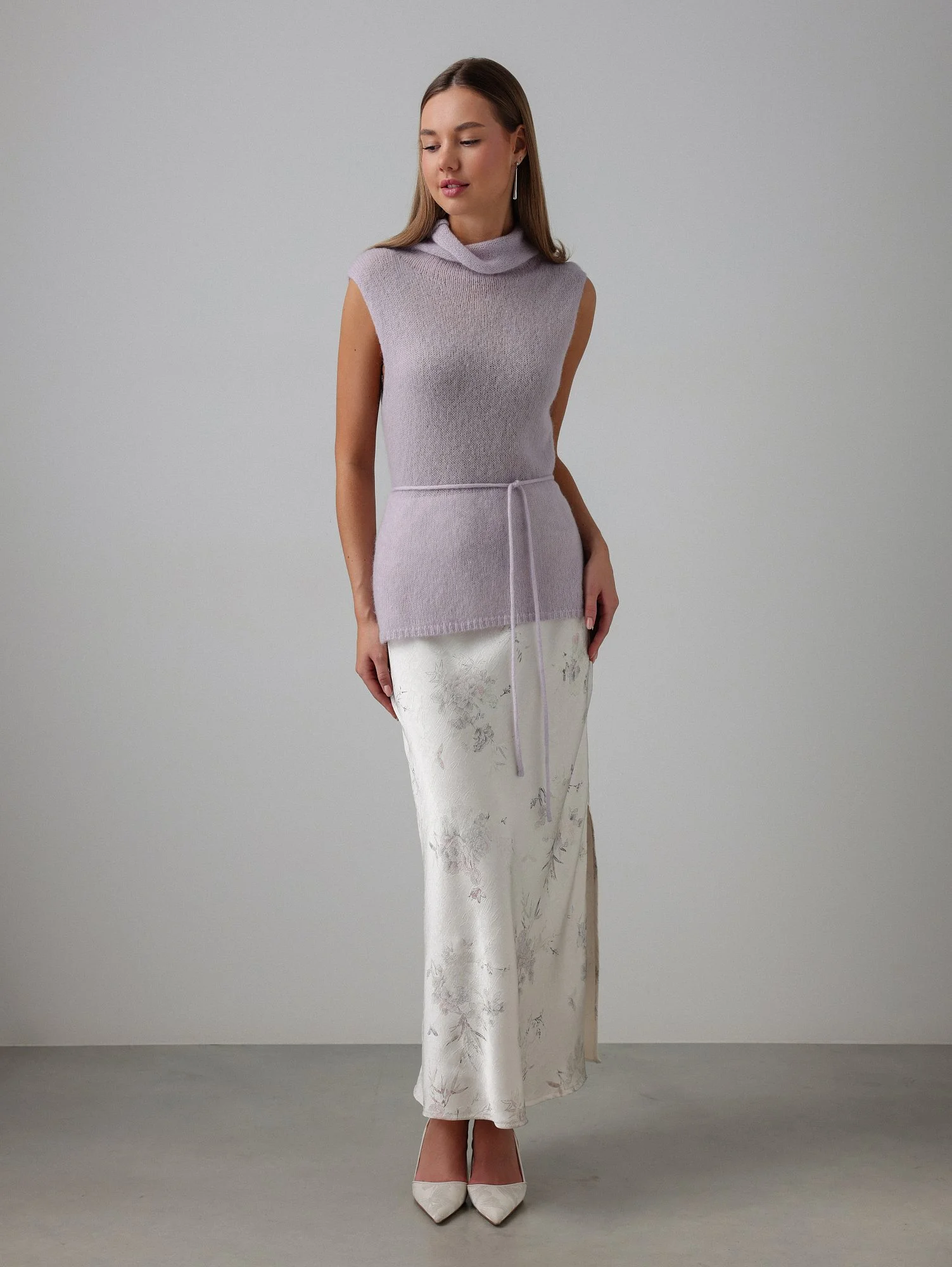 Топ (onesize (42-46RU), нежно-лиловый). Изображение № 1