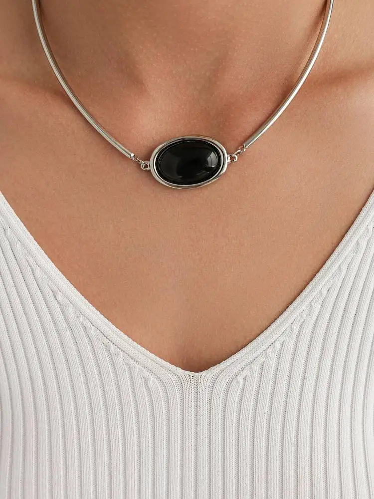 Колье (серебристый). Изображение № 3