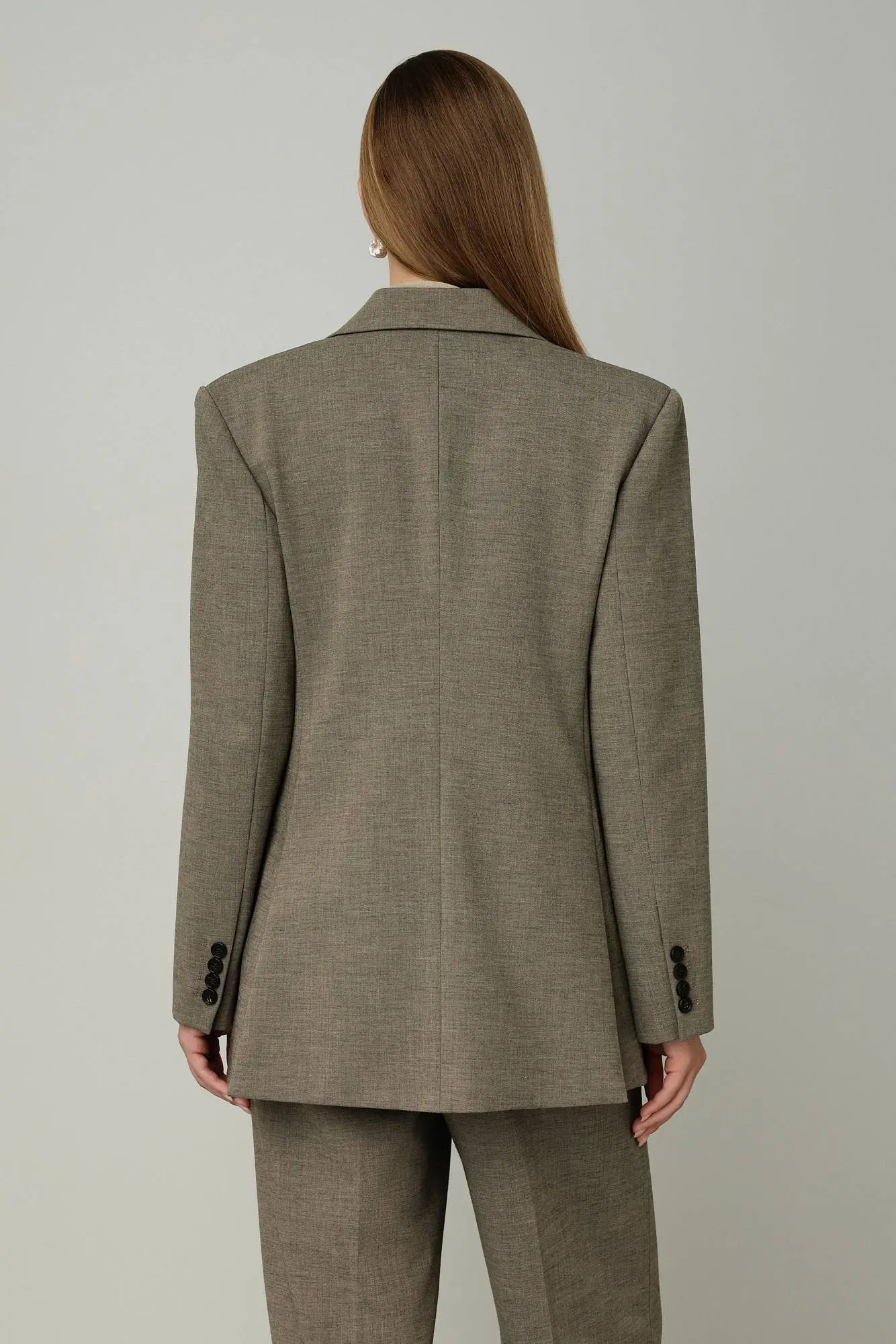 Пиджак (M (44RU), светло-коричневый). Избражение № 6