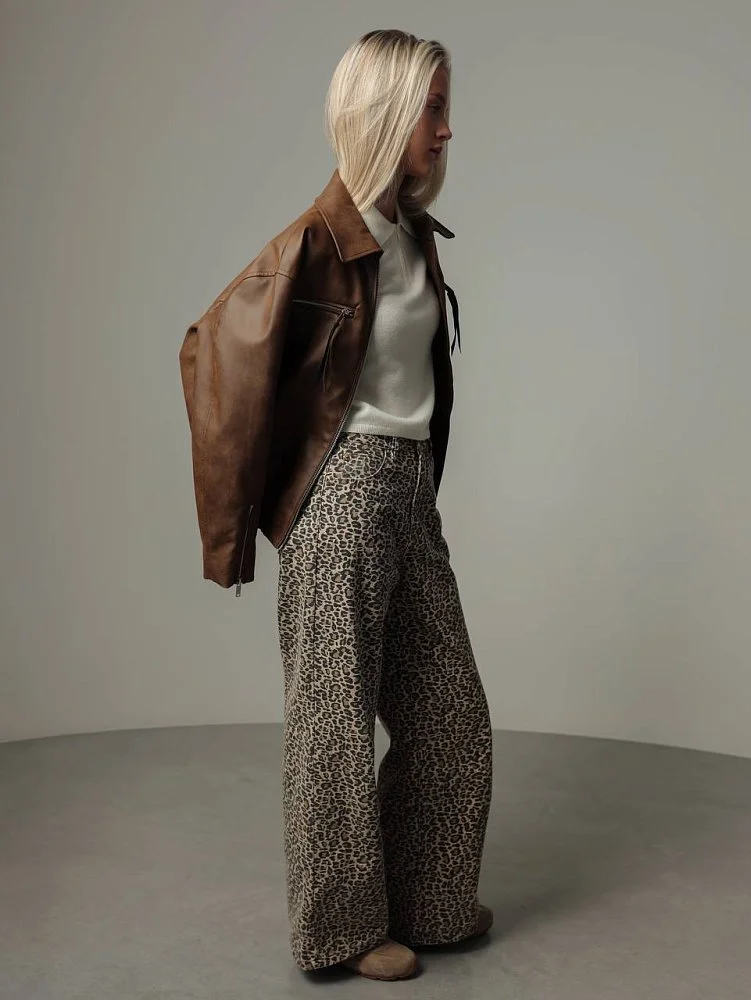 Джинсы (L (46), бежевый). Изображение № 2