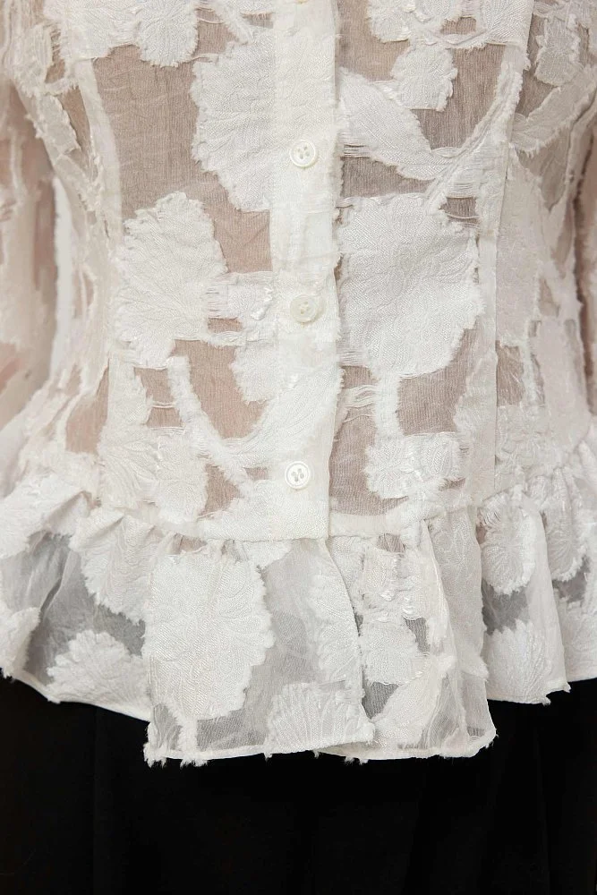 Блуза (L (46RU), белый). Изображение № 5