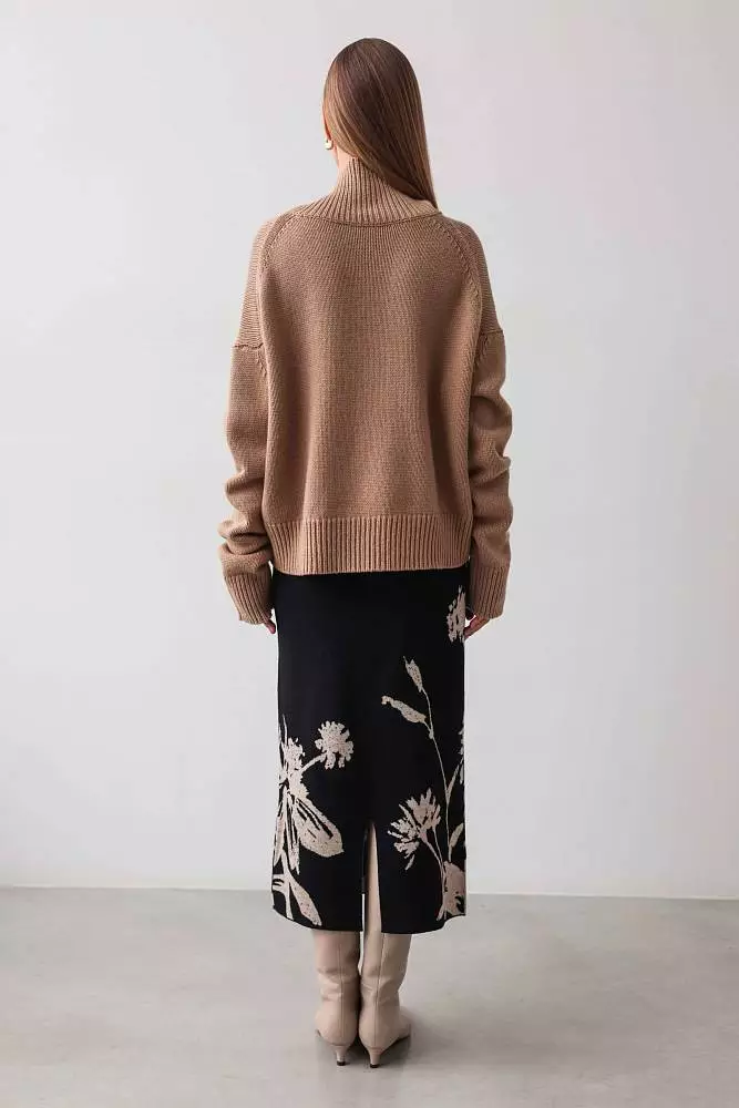 Юбка (M (44RU), чёрный). Изображение № 4