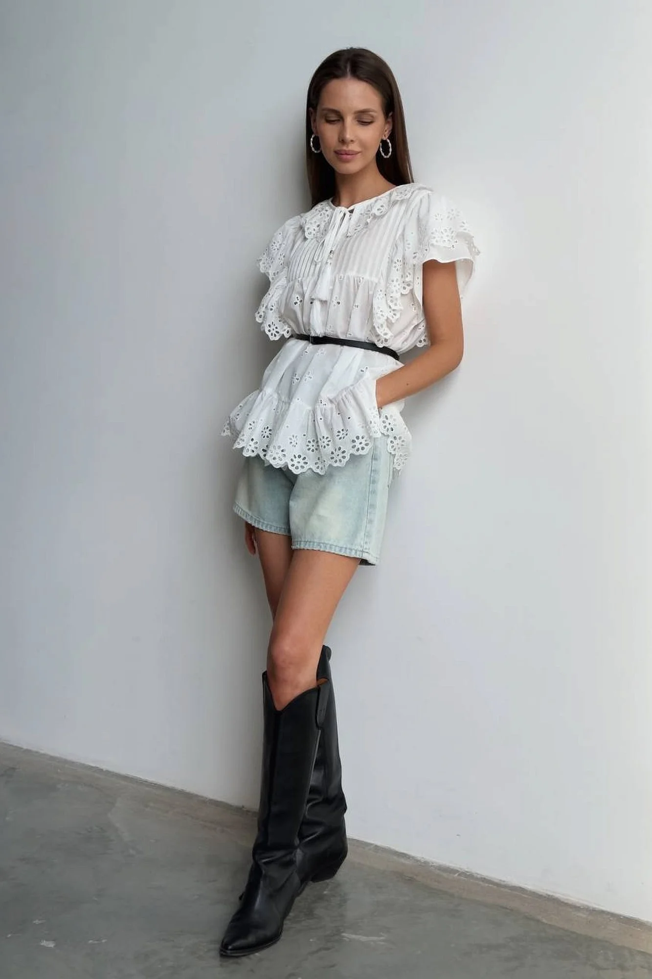 блузка (L, бежевый). Избражение № 2