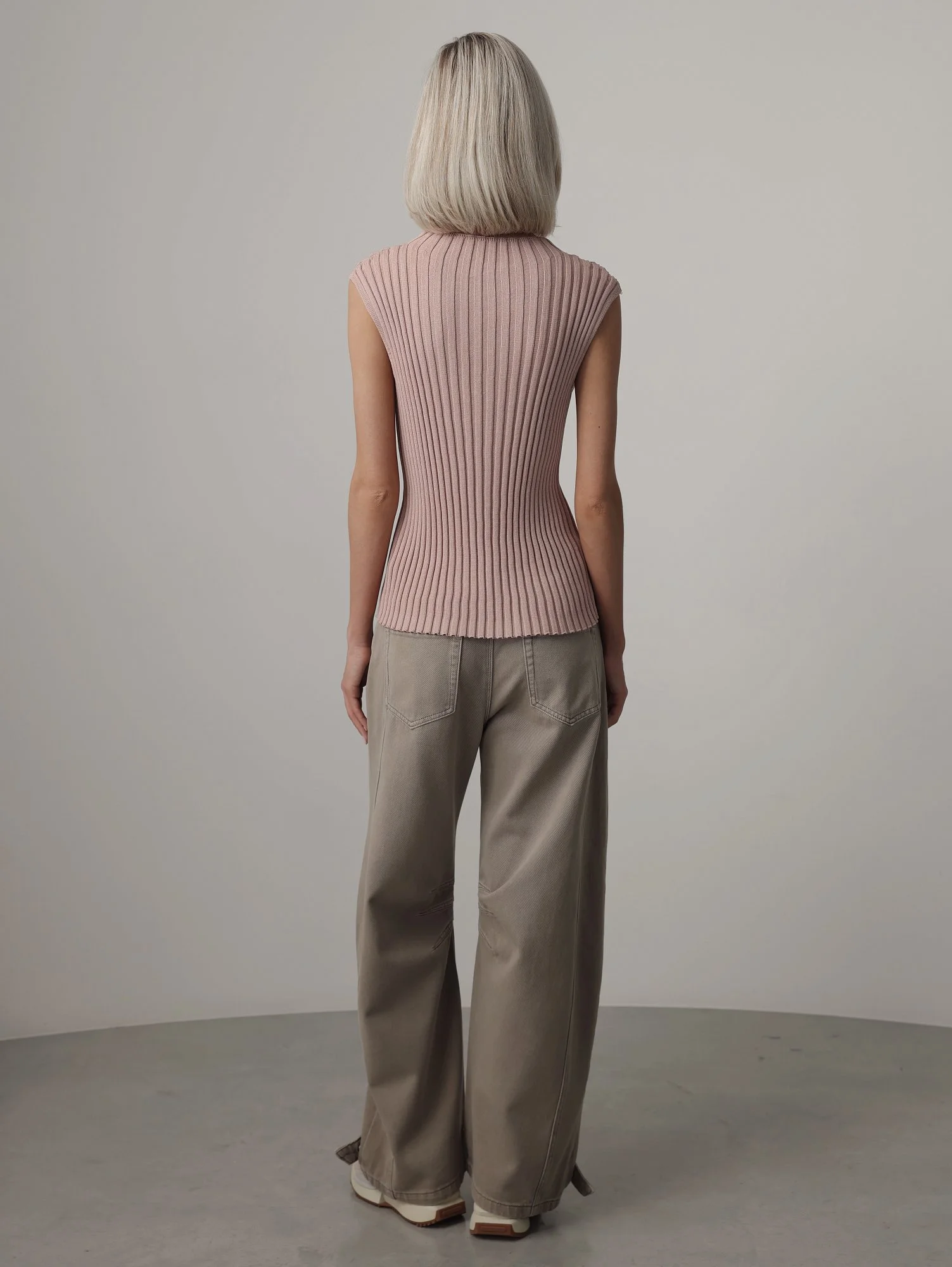 Топ (onesize (42-46RU), бежевая пудра). Избражение № 5