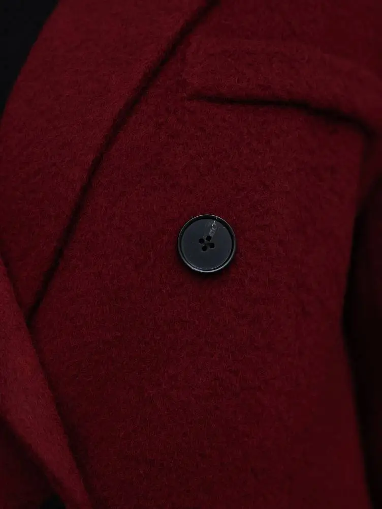 Пальто (S (42RU) винный). Изображение № 3