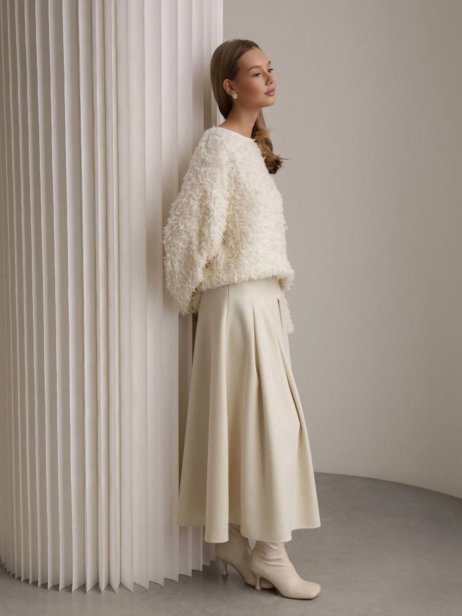 Юбка  (S (42RU), светло-бежевый). Избражение № 2