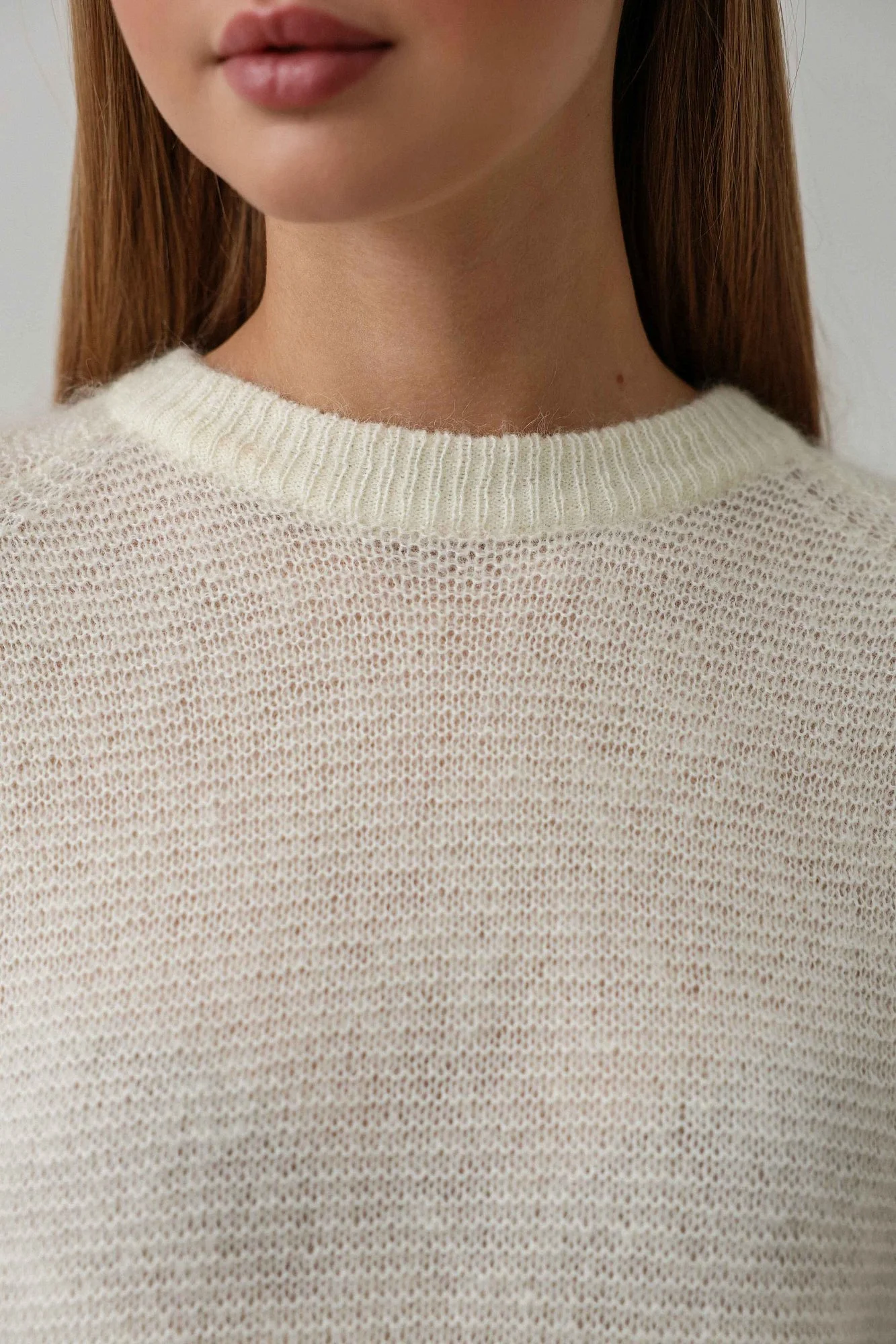 Свитер (onesize (42-46RU), белый). Избражение № 5