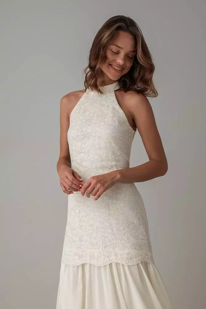 Платье (L (46RU), молочный). Изображение № 2