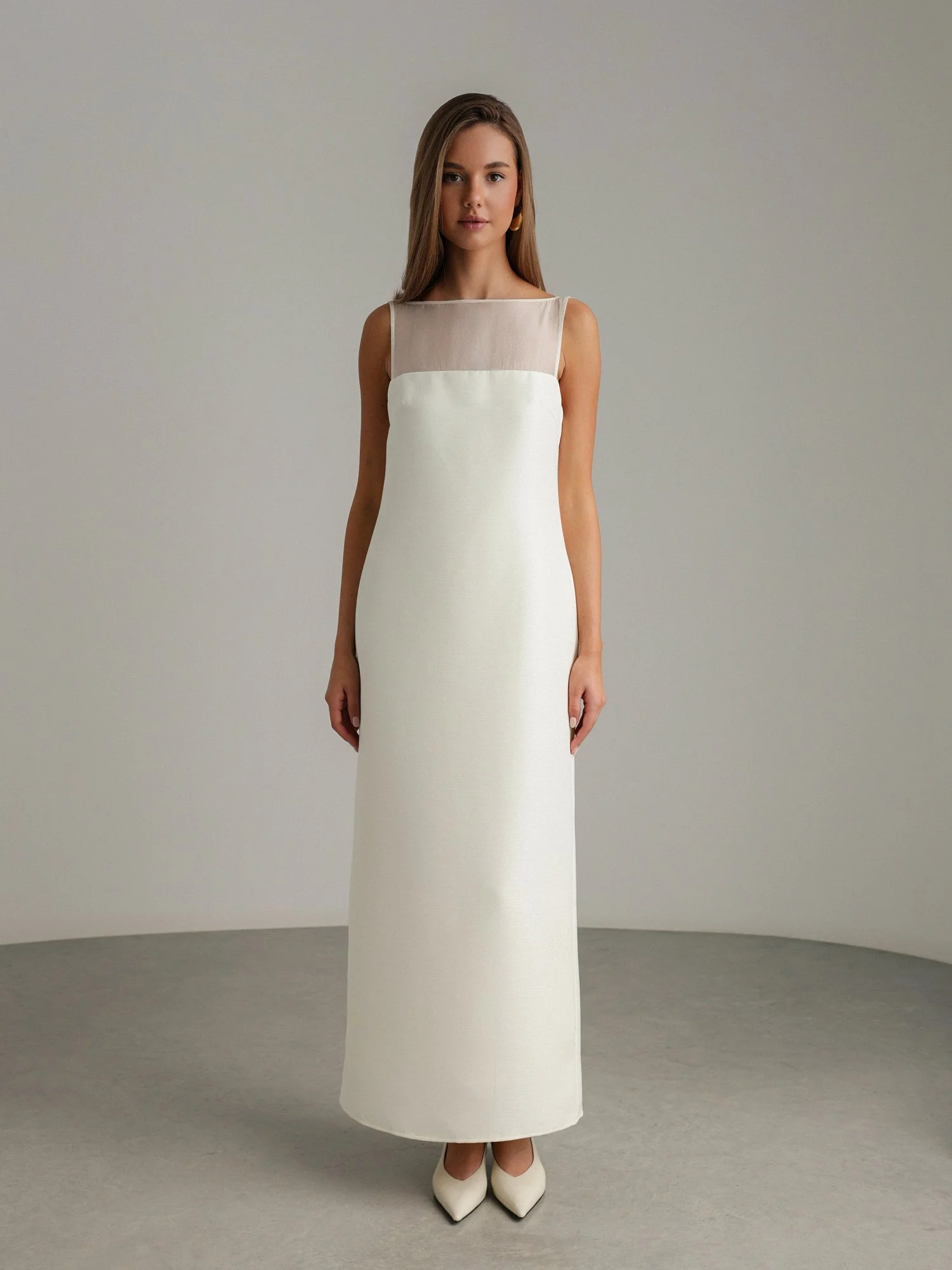 Платье (S (42RU), молочный). Избражение № 1