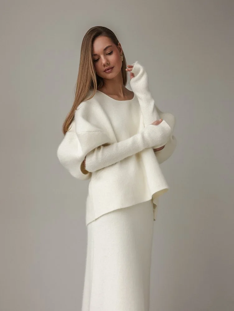 Джемпер (onesize (42-46RU), молочный). Изображение № 1