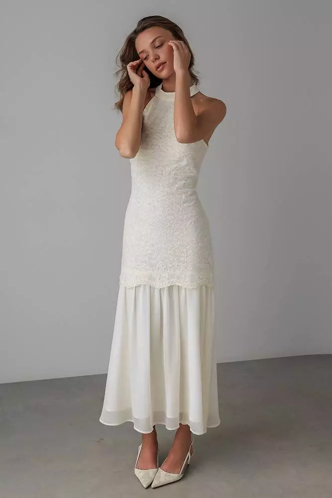 Платье (L (46RU), молочный). Изображение № 1