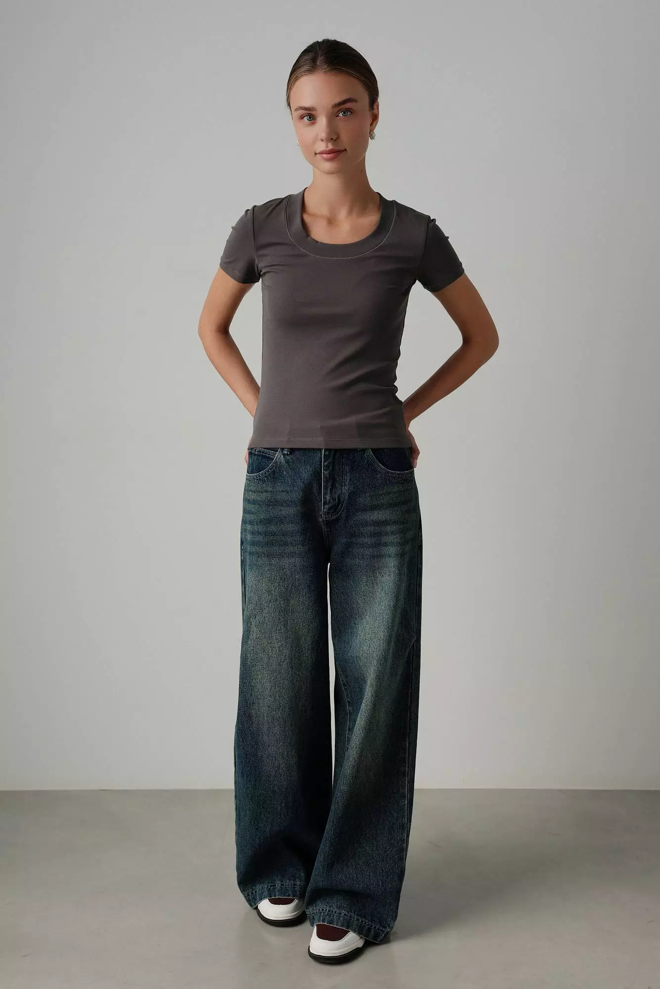 футболка (S (42), серый). Избражение № 2