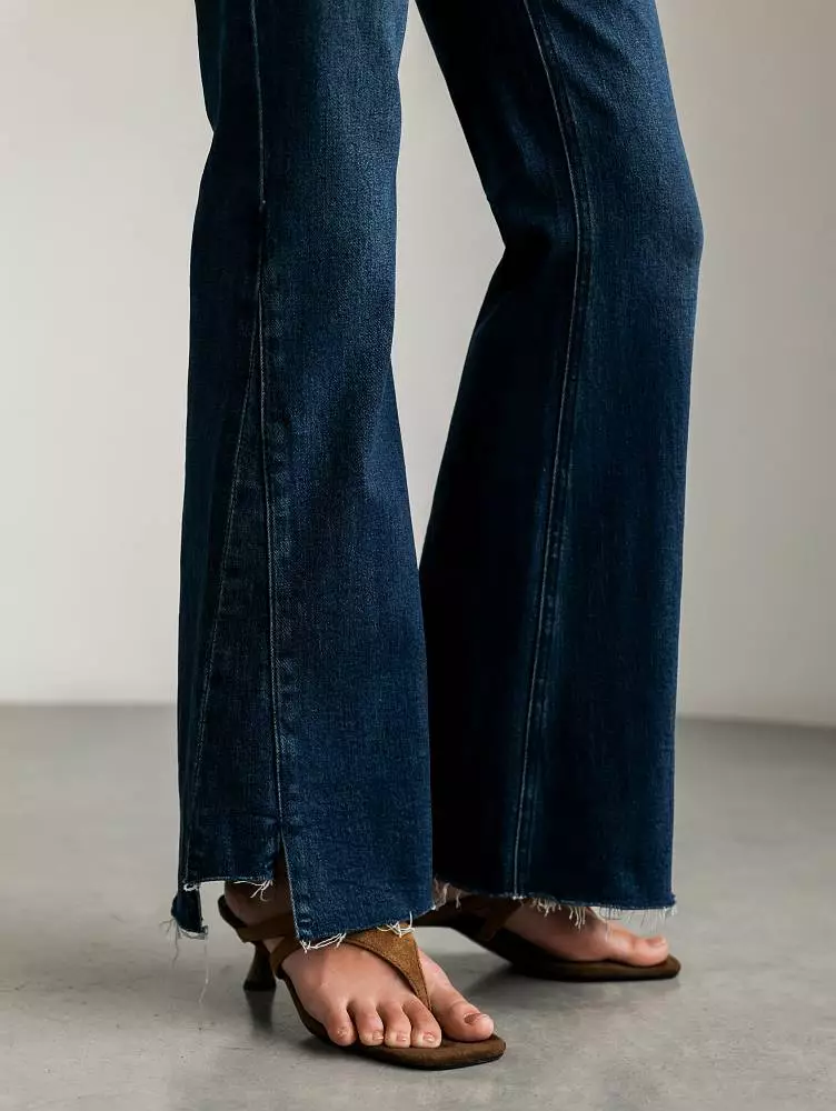 Джинсы (L (46RU), тёмно-синий). Изображение № 4