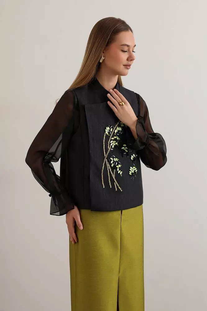 Жилет (onesize (42-46RU), чёрный). Изображение № 2