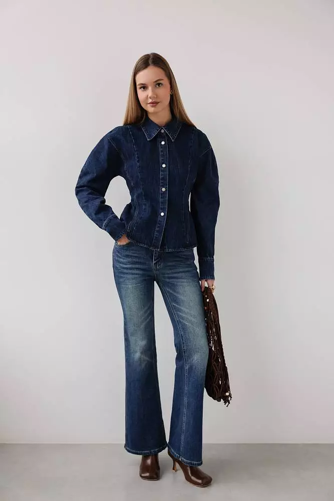 Джинсы (S (42RU), синий). Изображение № 2