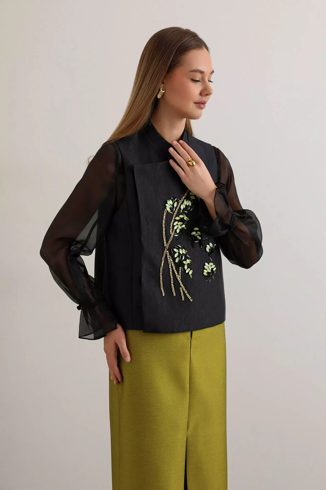 Жилет (onesize (42-46RU), чёрный). Избражение № 2