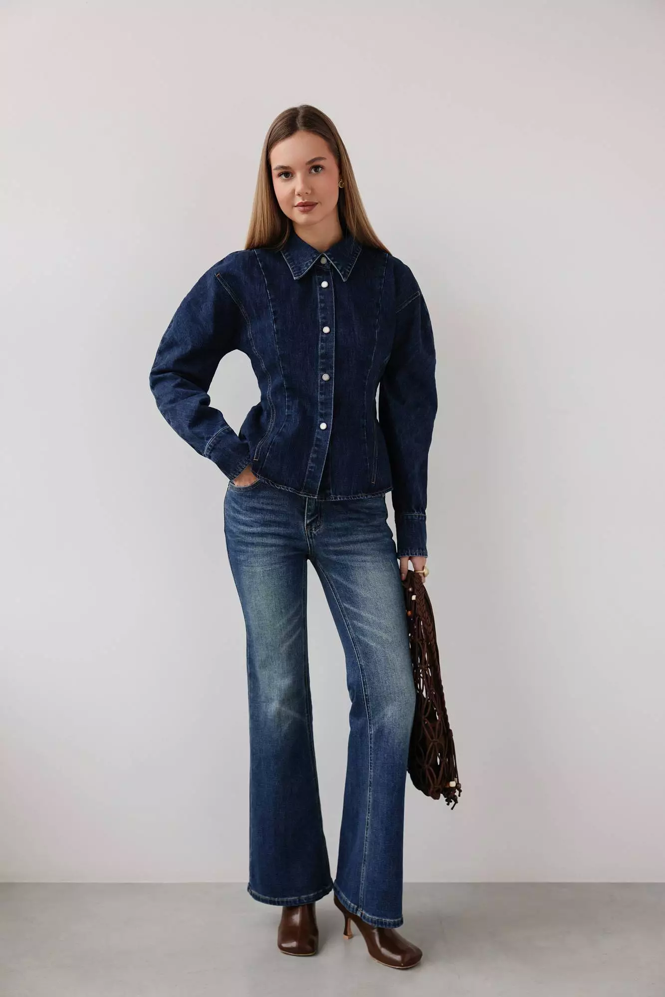 Джинсы (S (42RU), синий). Избражение № 2