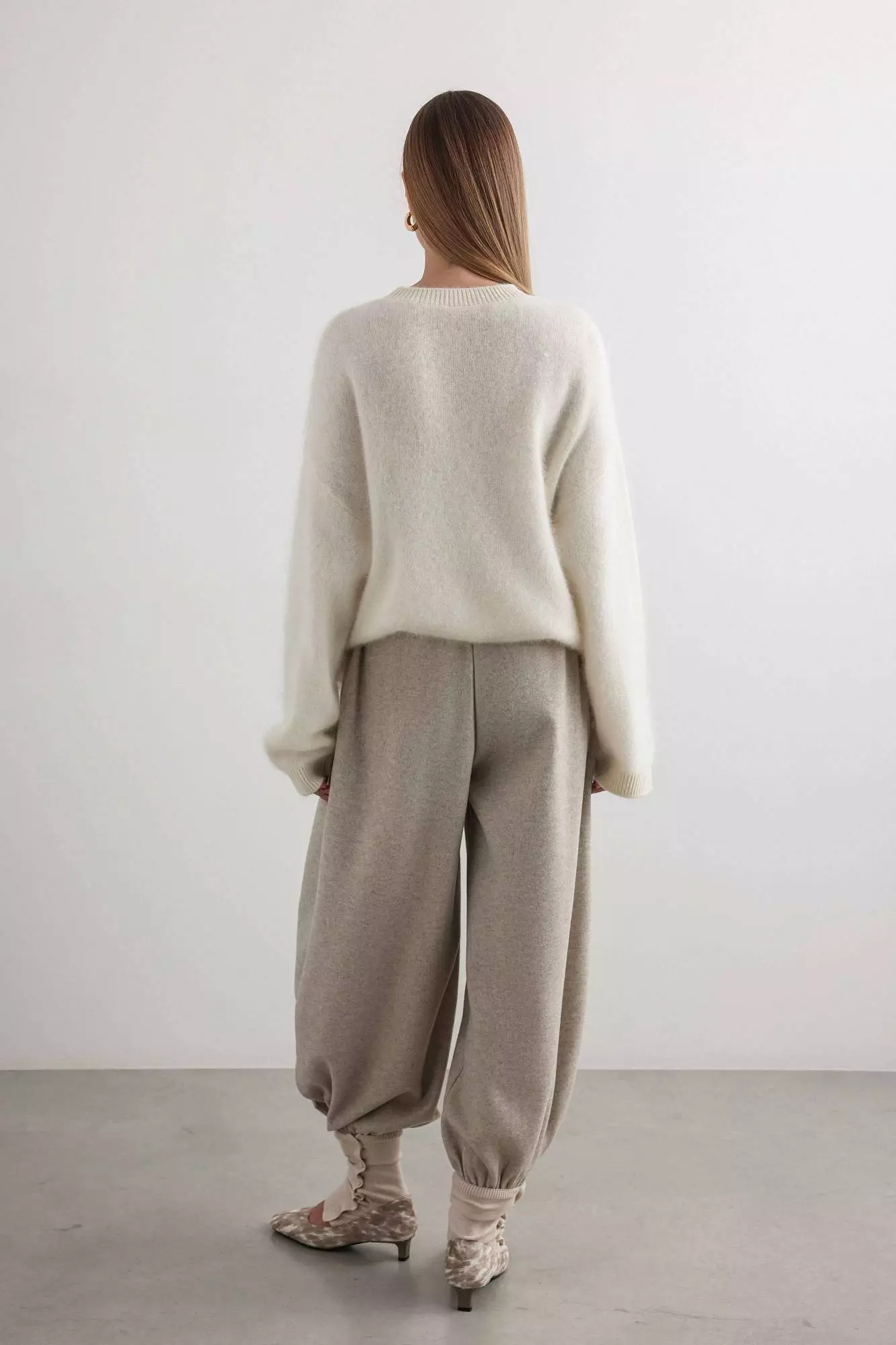 Брюки (S (42RU), бежевый). Избражение № 6