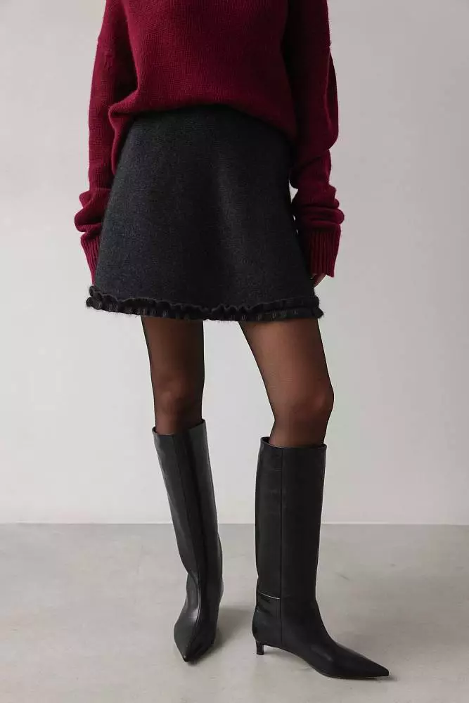 Юбка (onesize (42-46RU), тёмно-серый). Изображение № 4