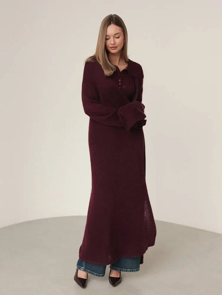 Кардиган (onesize (42-46RU), сливовый). Изображение № 1