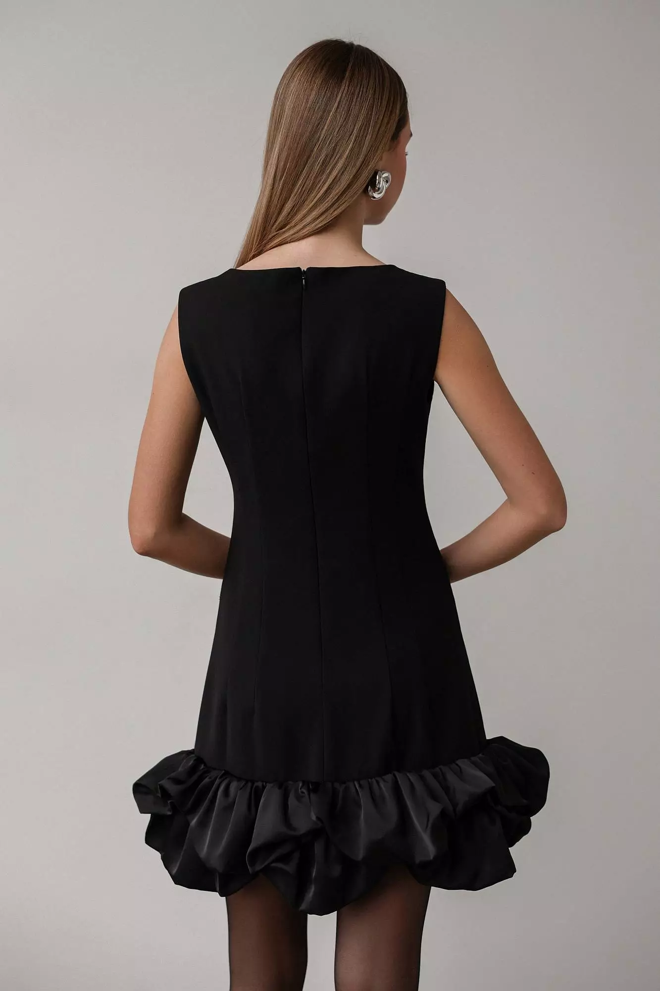 Платье (S (42RU), чёрный). Избражение № 3