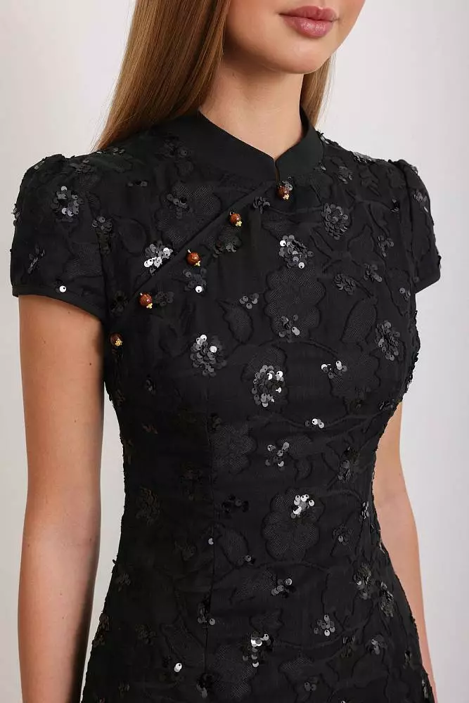 Платье  (S (42RU), чёрный). Изображение № 4