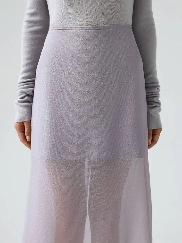 Юбка (S (42RU), пыльно-сиреневый). Изображение № 4