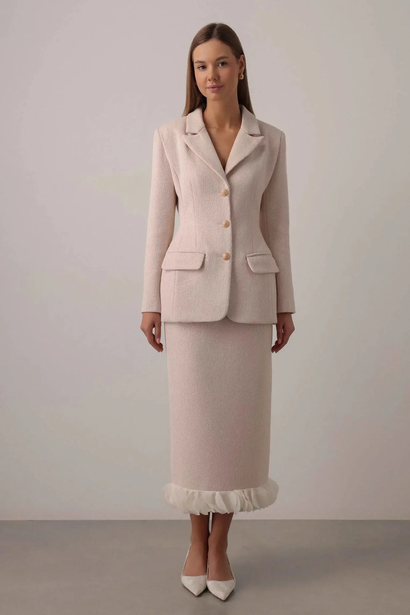 Юбка  (M (44RU), светло-пудровый). Избражение № 1