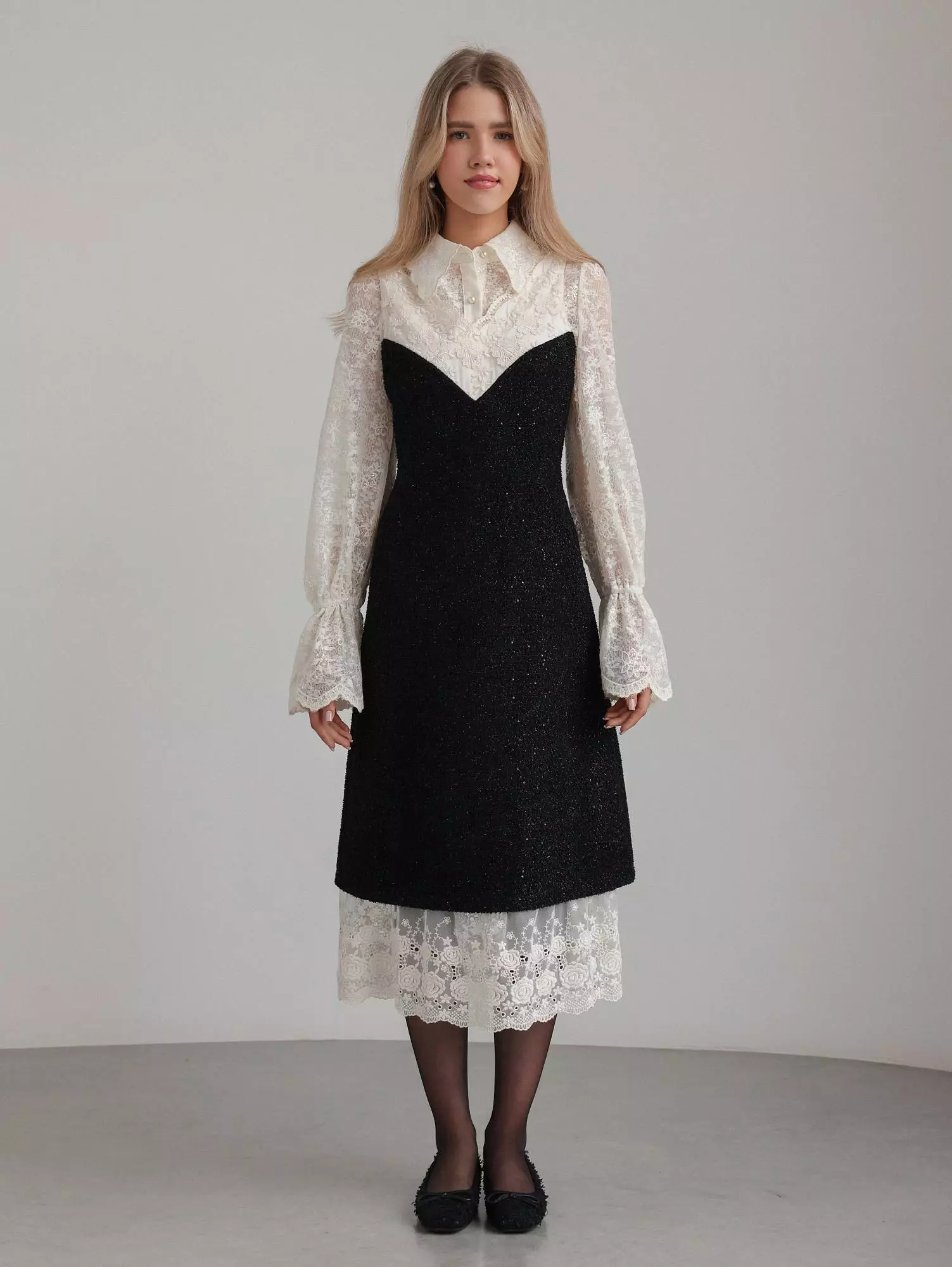 Платье (L (46RU), чёрный). Избражение № 1