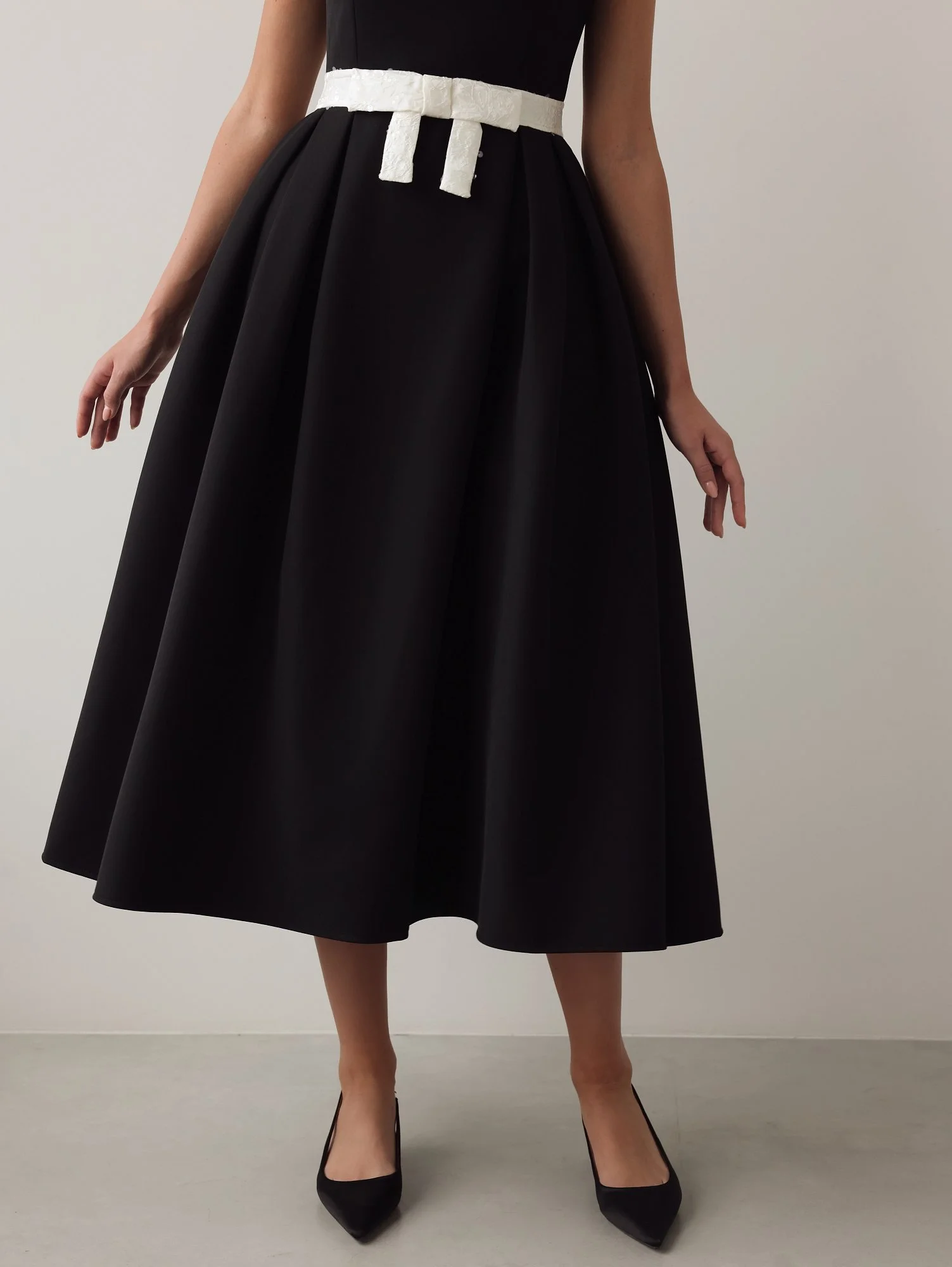 Платье  (M (44RU), чёрный). Избражение № 4