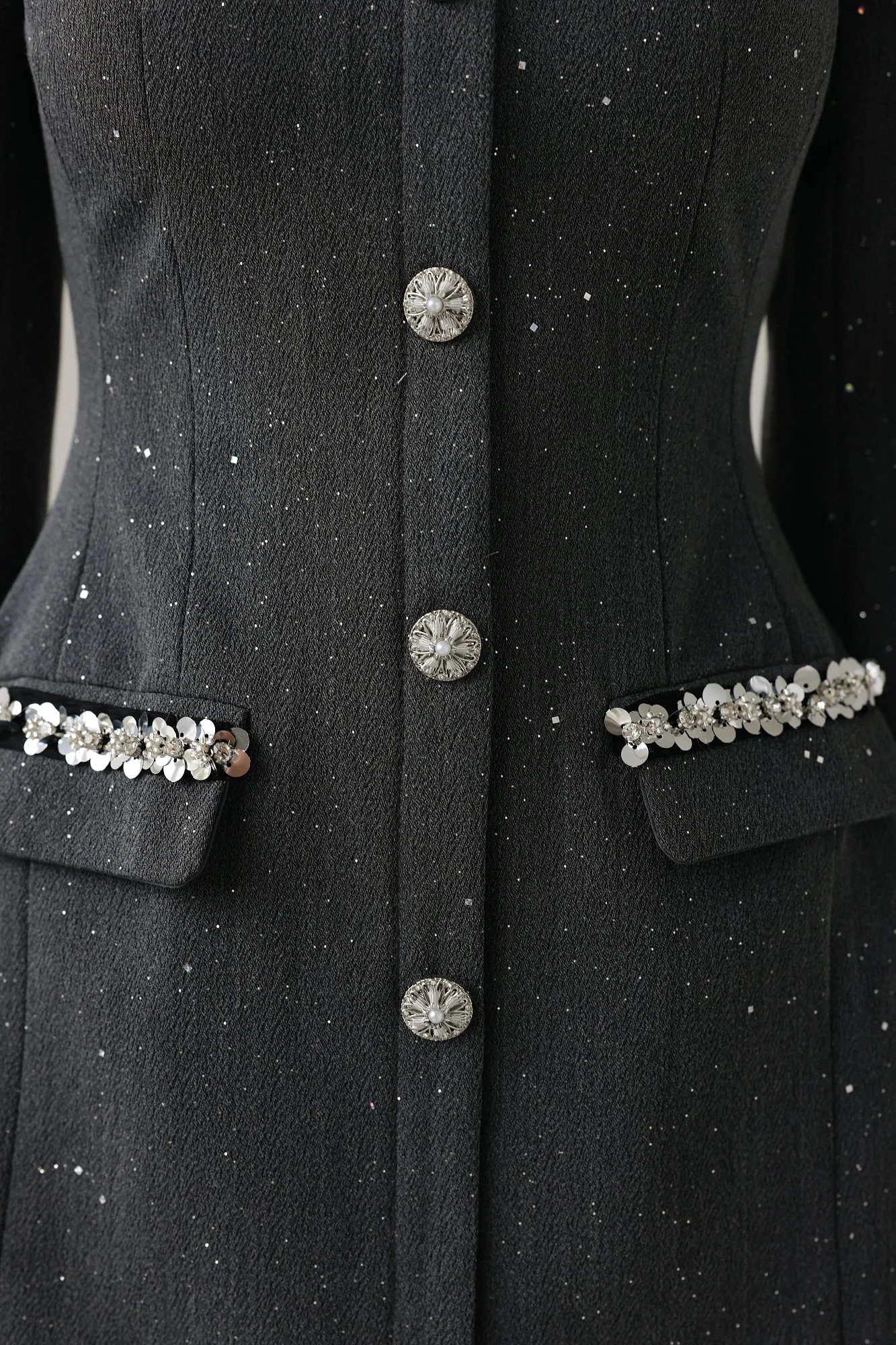 Платье (S (42RU), серый). Избражение № 5