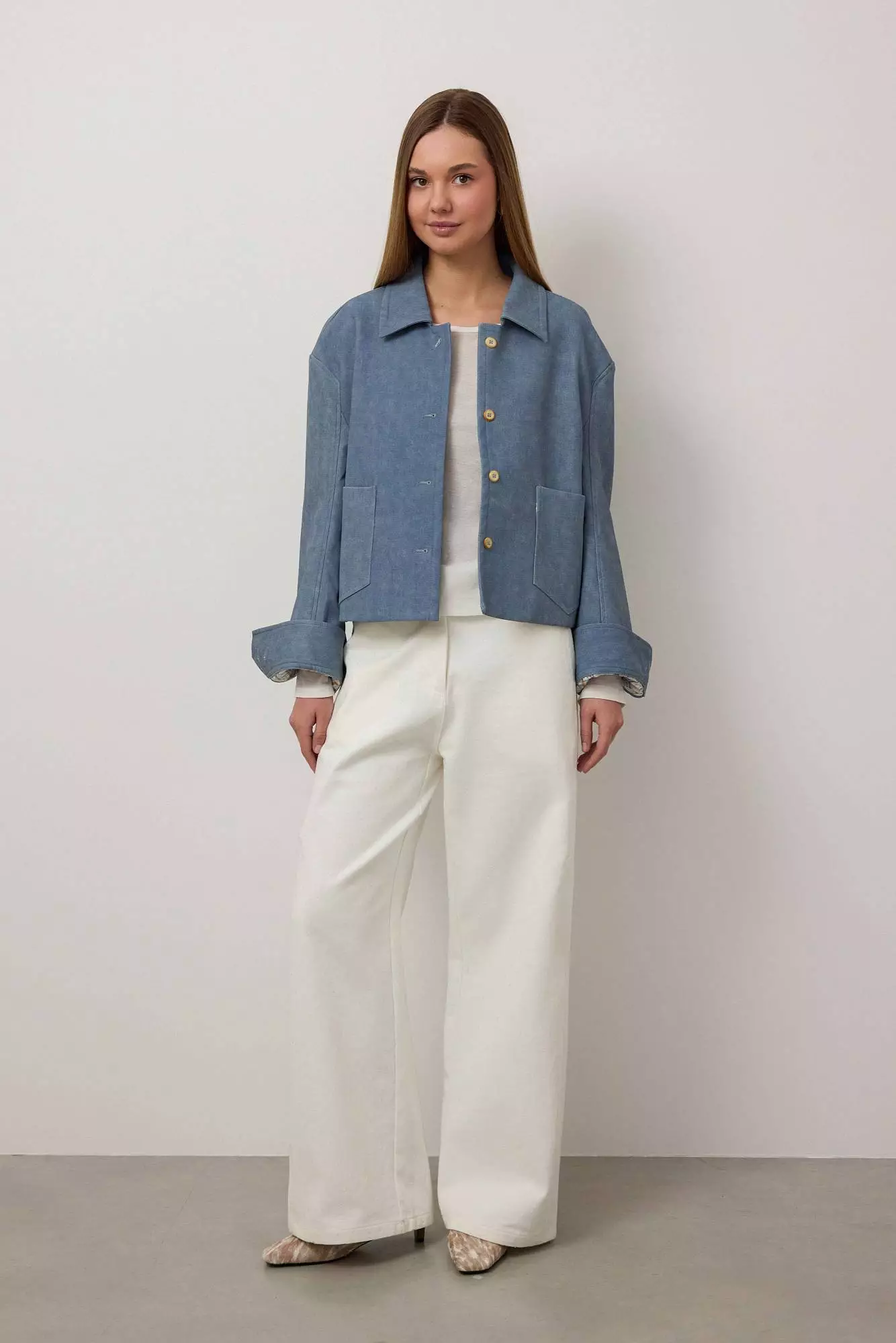 Куртка (S (42RU), голубой). Избражение № 4