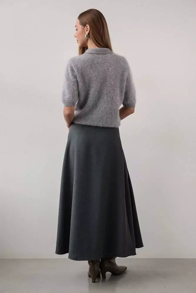 Юбка (S (42RU), серый). Изображение № 5