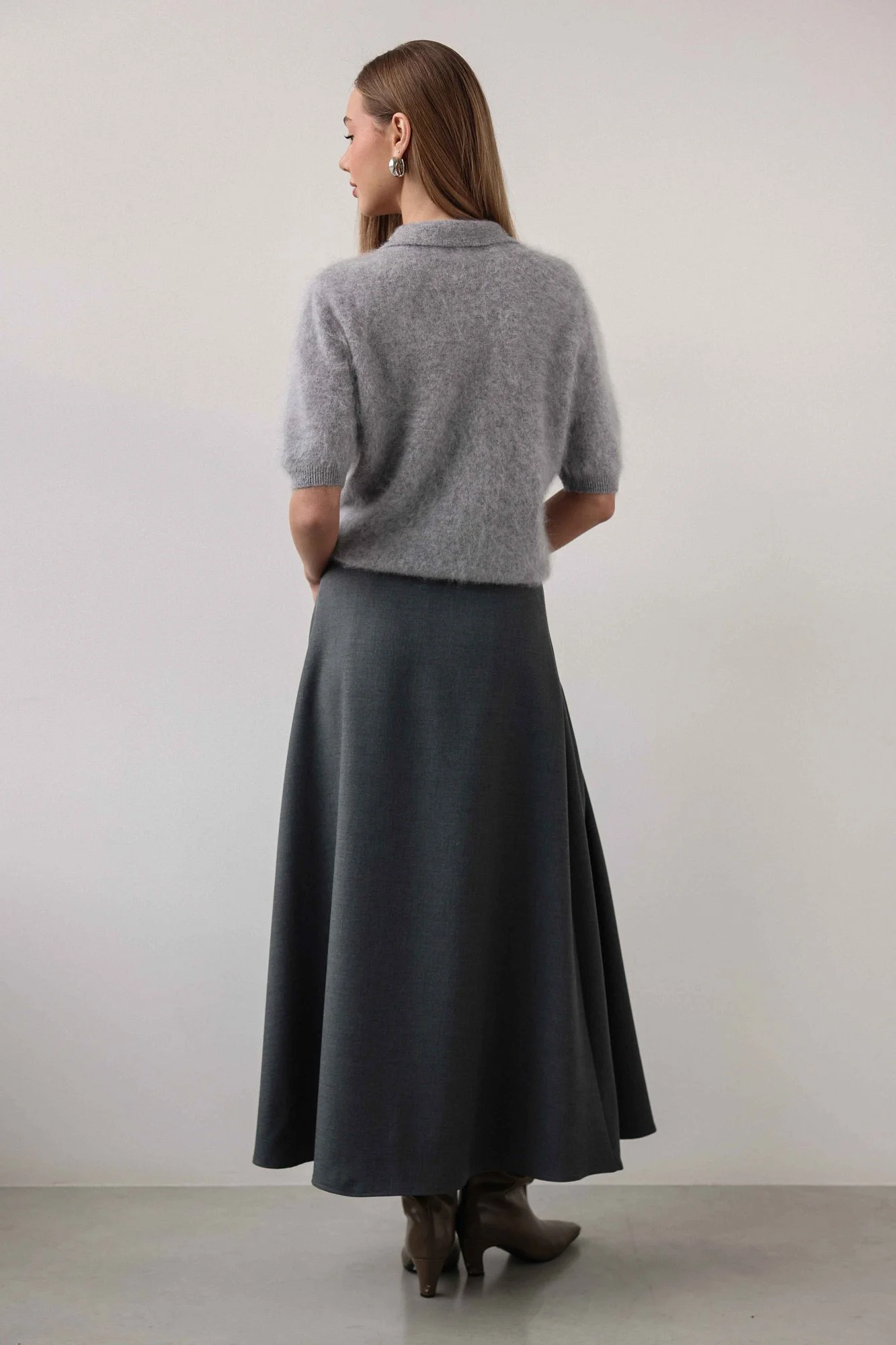 Юбка (S (42RU), серый). Избражение № 5