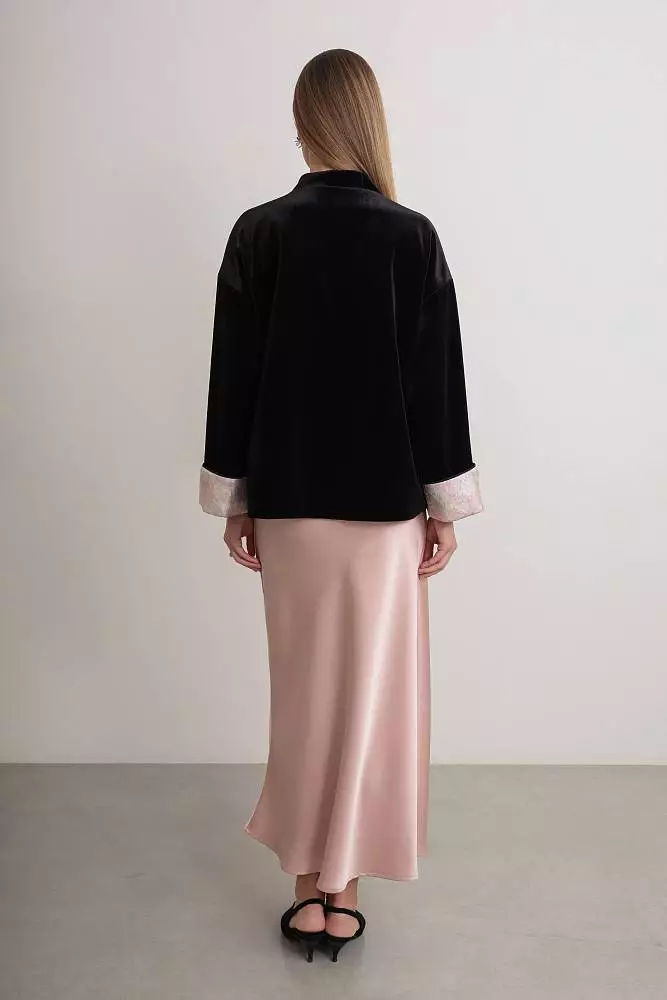 Жакет (M (44RU), чёрный). Изображение № 6