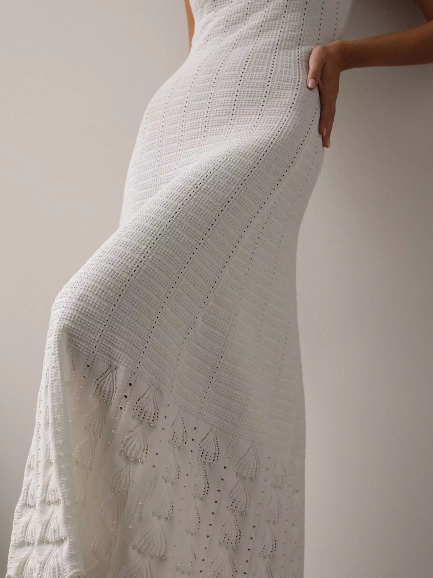 Платье (L (46RU), белый). Избражение № 4