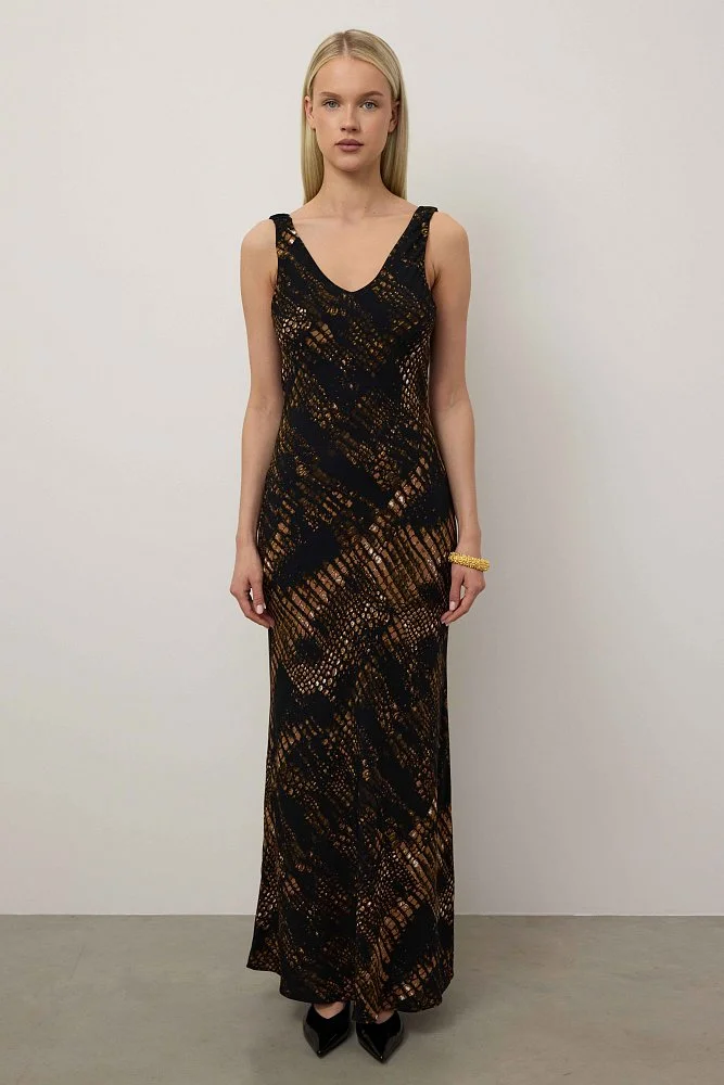 Платье (S (42RU), чёрный). Изображение № 1