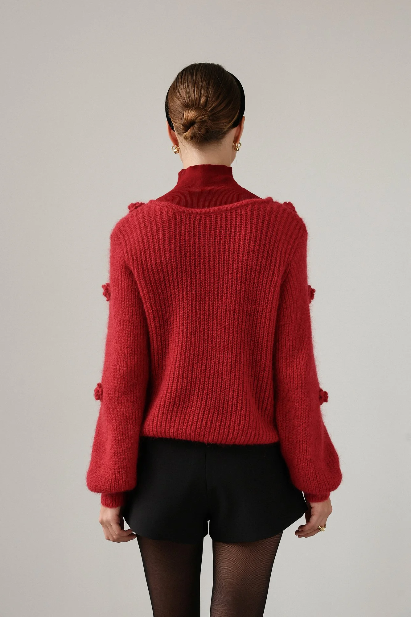 Кардиган (onesize (42-46RU), красный). Избражение № 6