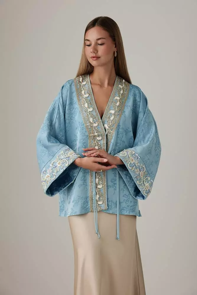 Накидка (M (44RU), светло-лазурный). Изображение № 1