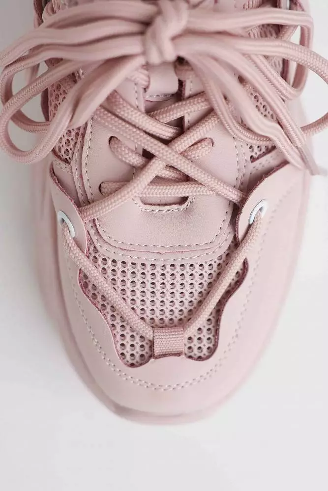 кроссовки (37, пудровый). Изображение № 4