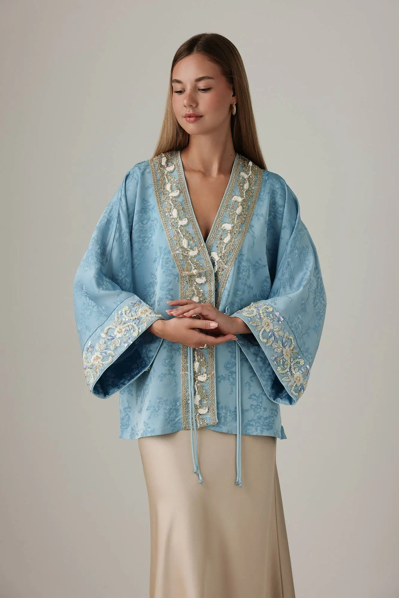 Накидка (M (44RU), светло-лазурный). Избражение № 1