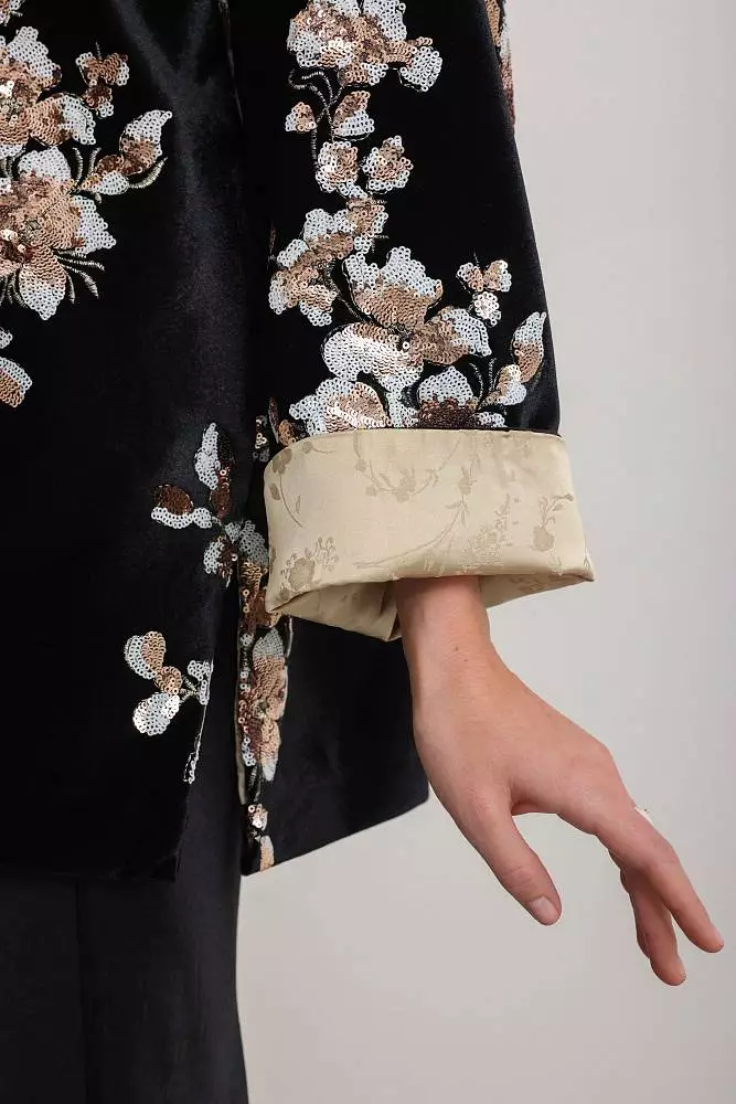 Жакет (S (42RU), чёрный). Изображение № 4