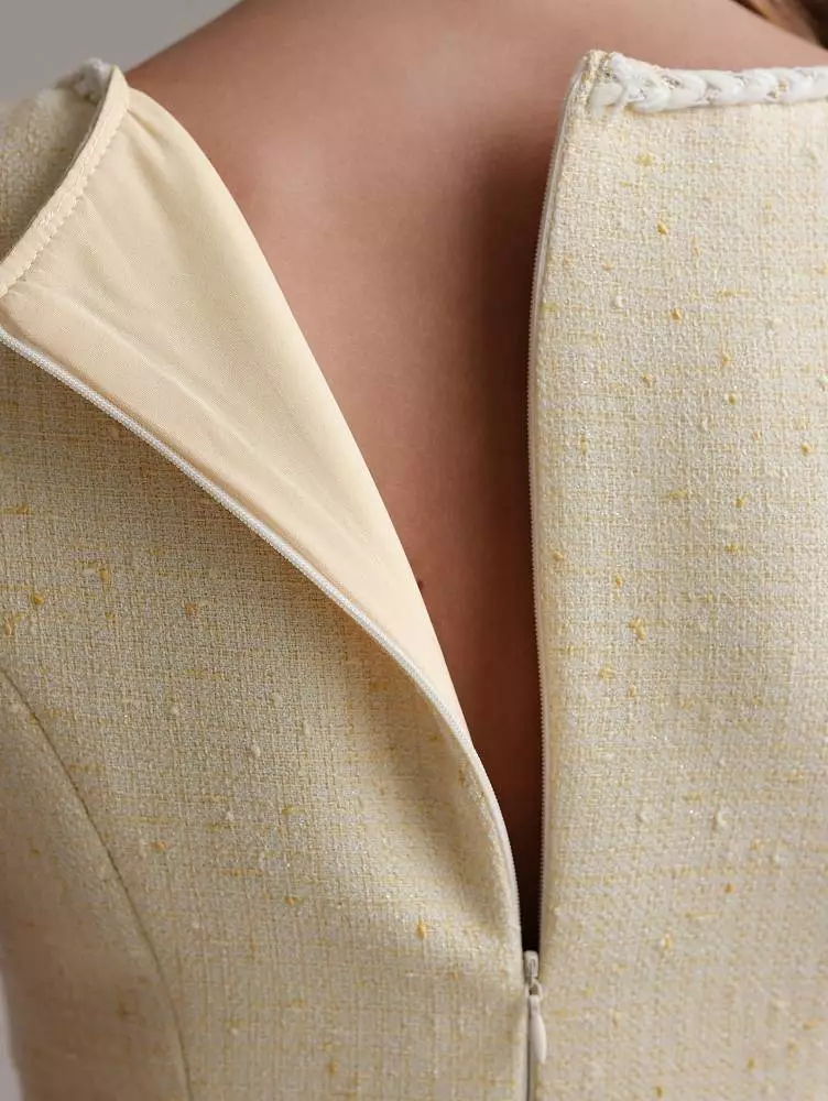 Платье (L (46RU), нежно-жёлтый). Изображение № 8