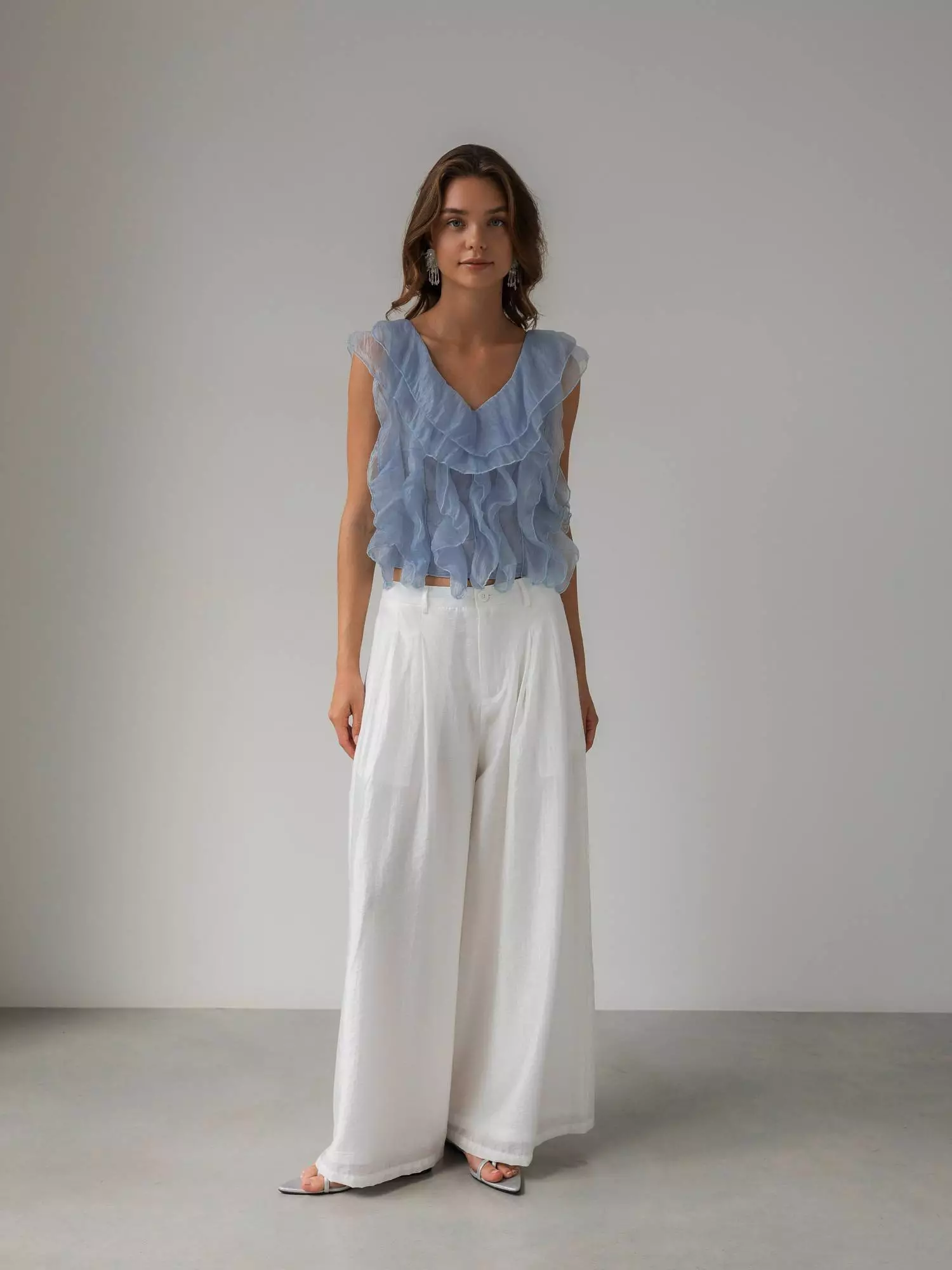 Брюки (S (42RU), белый). Избражение № 1