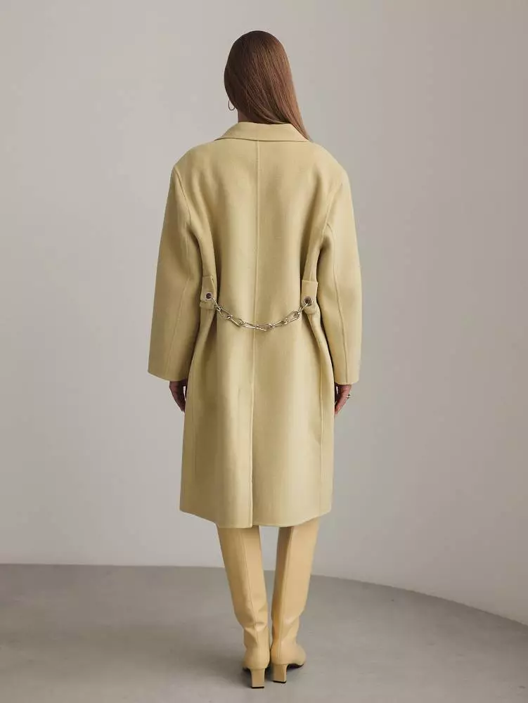 Пальто (onesize (42-46RU), желтая пастель). Изображение № 6