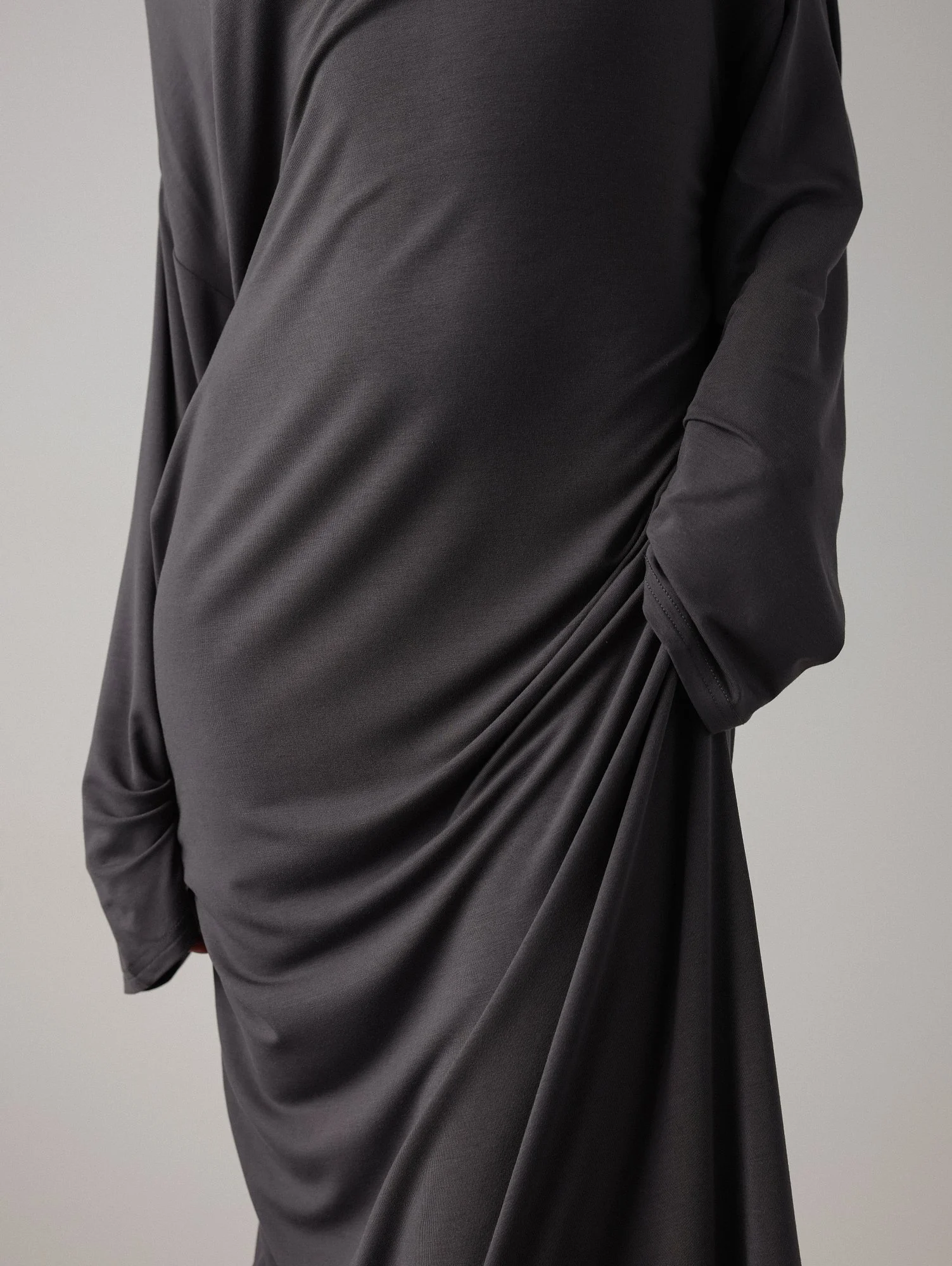 Платье (onesize (42-46RU), графитовый). Избражение № 3