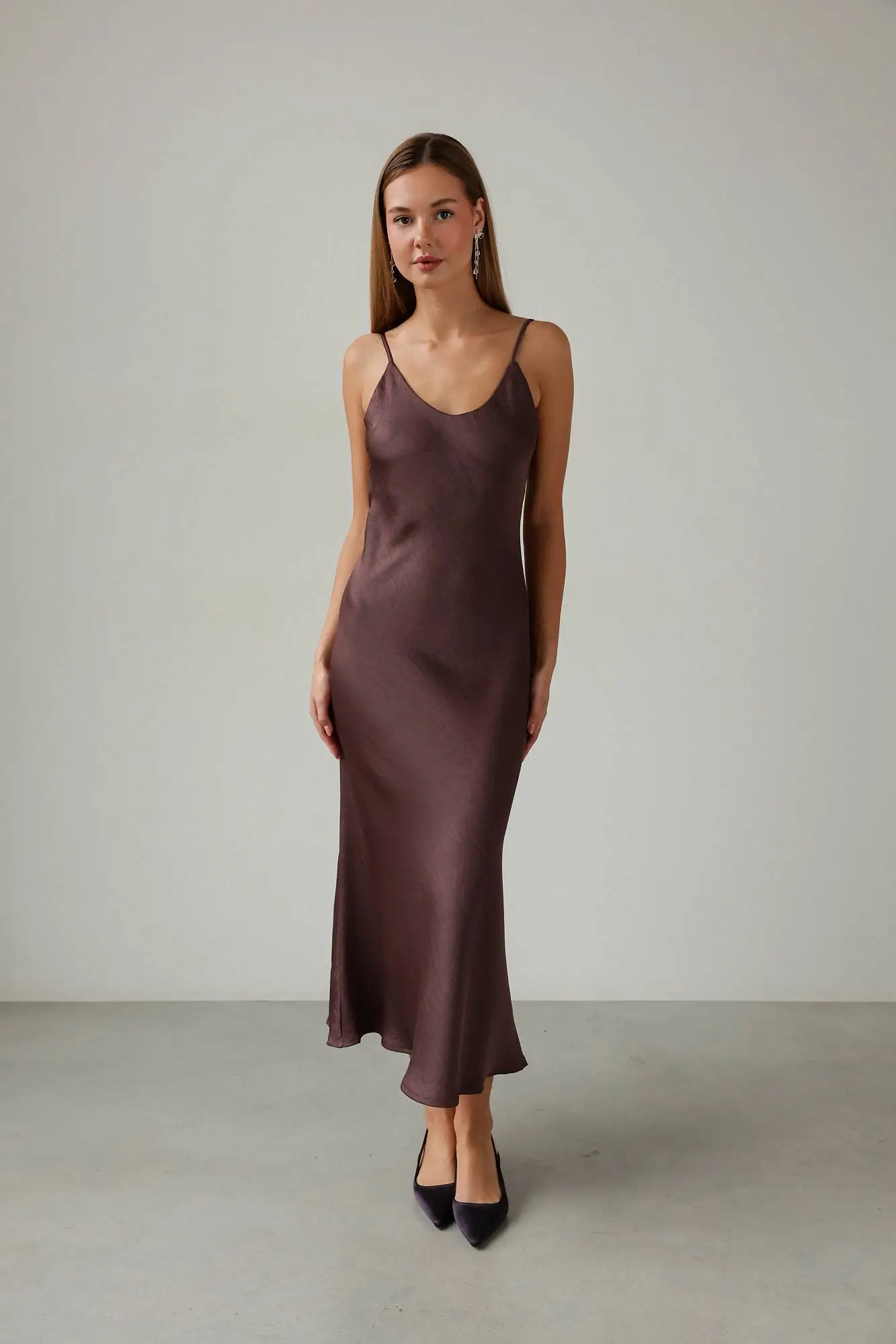 Платье  (S (42RU), сливовый). Избражение № 1